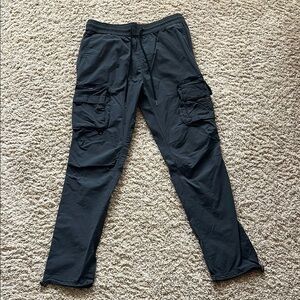 Men's Black Cargo Pants